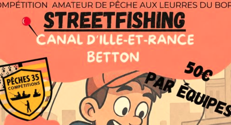 Streetfishing du canal d'Ille-et-Rance